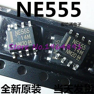 100 шт./лот NE555 NE555D 555 SMD лапками углублением SOP-8 в наличии | Электронные компоненты и