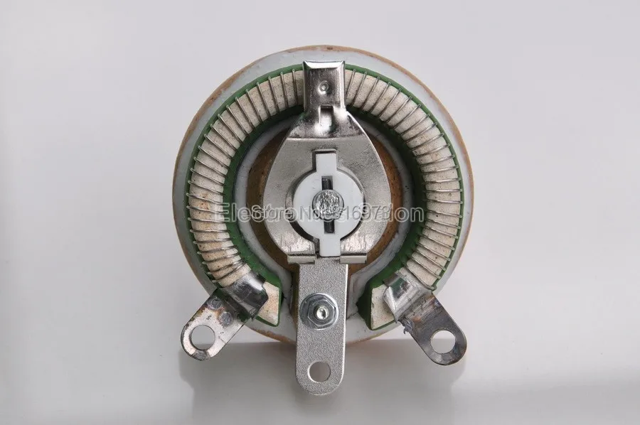 Мощный проволочный потенциометр 50 Вт 1 кОм реостат переменный резистор Вт. |