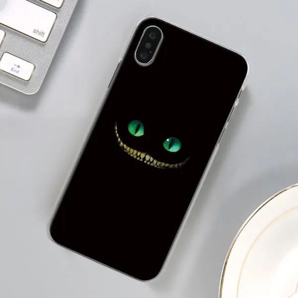 Алиса в стране чудес Чеширский кот чехол для телефона для Apple iPhone X XR 7 8 Plus 6 6s Plus XS MAX 11 Pro Max SE чехол для телефона Coque - Цвет: 03