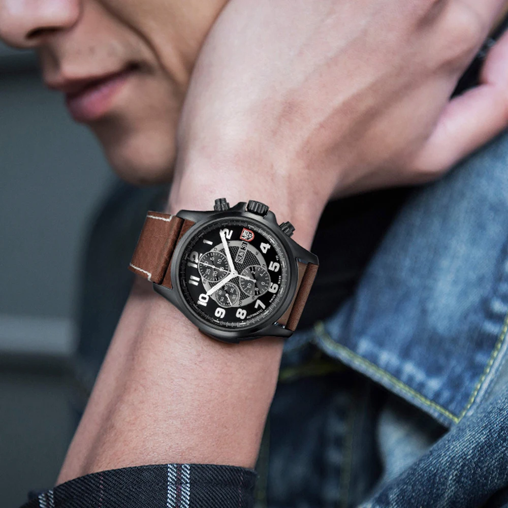 Мужская серия водонепроницаемого светящегося оборудования Luminox