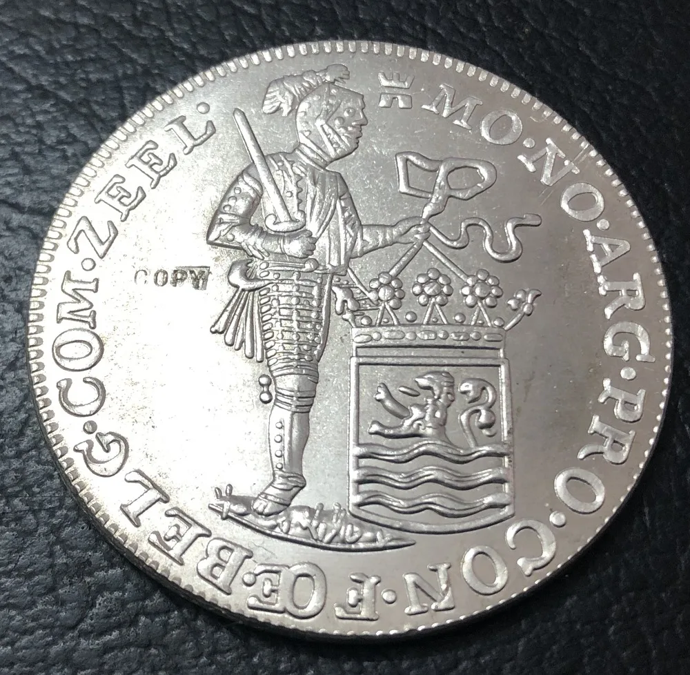 1748 г. Голландская республика (Зеландия) 1 серебряная копия дуката