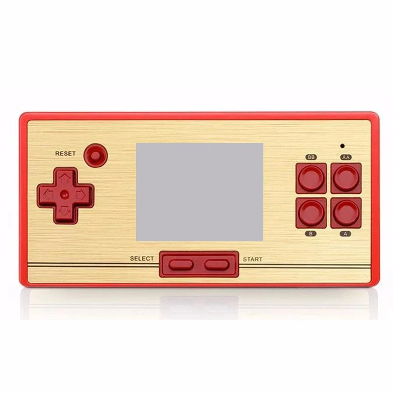 Red Игровой консоли 8 бит ретро мини карманные Ручные игры встроенный 600 классические игры лучший подарок для ребенка ностальгические плеер - Цвет: Red