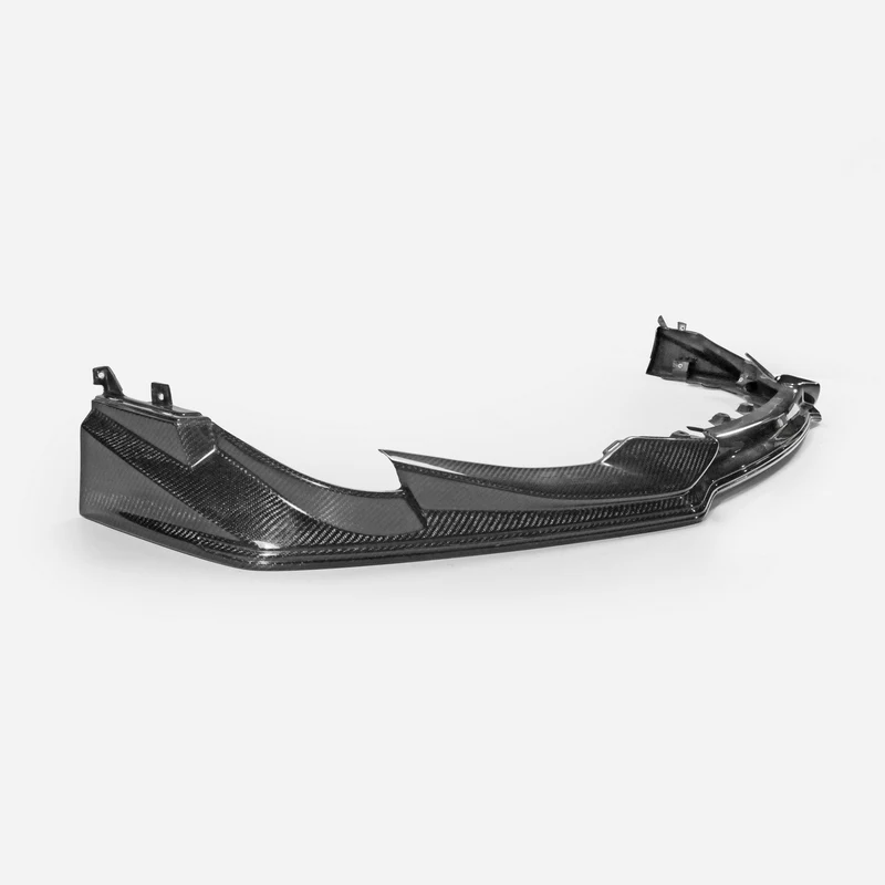 Для Honda Civic 15-17 Тип R FK2 OEM из углеродного волокна передний нижний разветвитель губ(5 дверной Люк) глянцевая отделка бампера под набор спойлеров