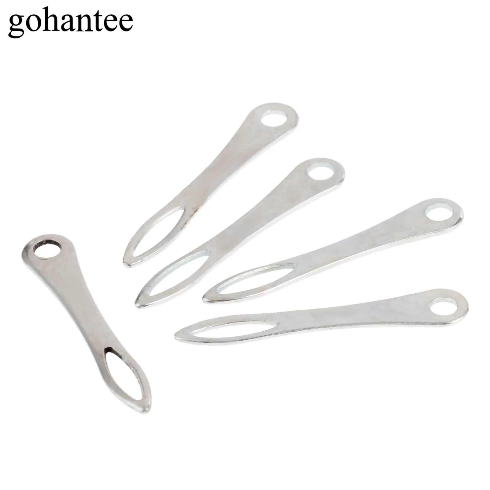 

gohantee 5pcs/lot Alloy Rubber Band Tied Helper for Slingshot Catapult Huntng 8 Shape Buckle Rubber Band Tied Helper Tools 5.5cm