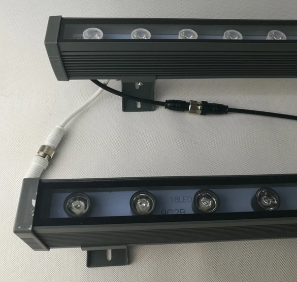 Оптовая продажа светодиодный настенный светильник DMX512 мощностью 54 Вт 36 24 В