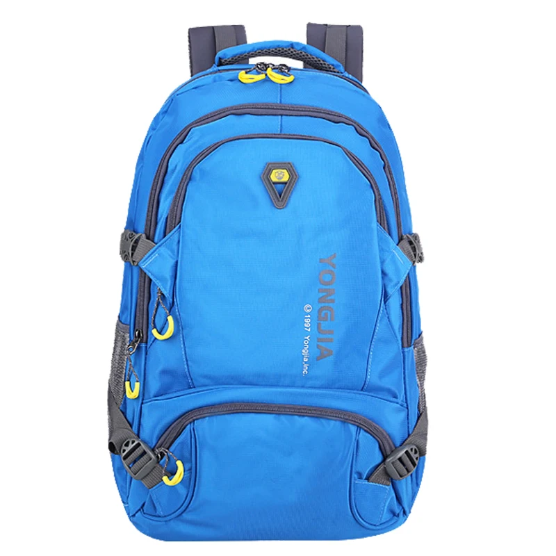 Chuwanglin 50L мужские рюкзаки большой емкости для улицы модные водонепроницаемые дорожные сумки mochila hombre мужская сумка L8646 - Цвет: Синий