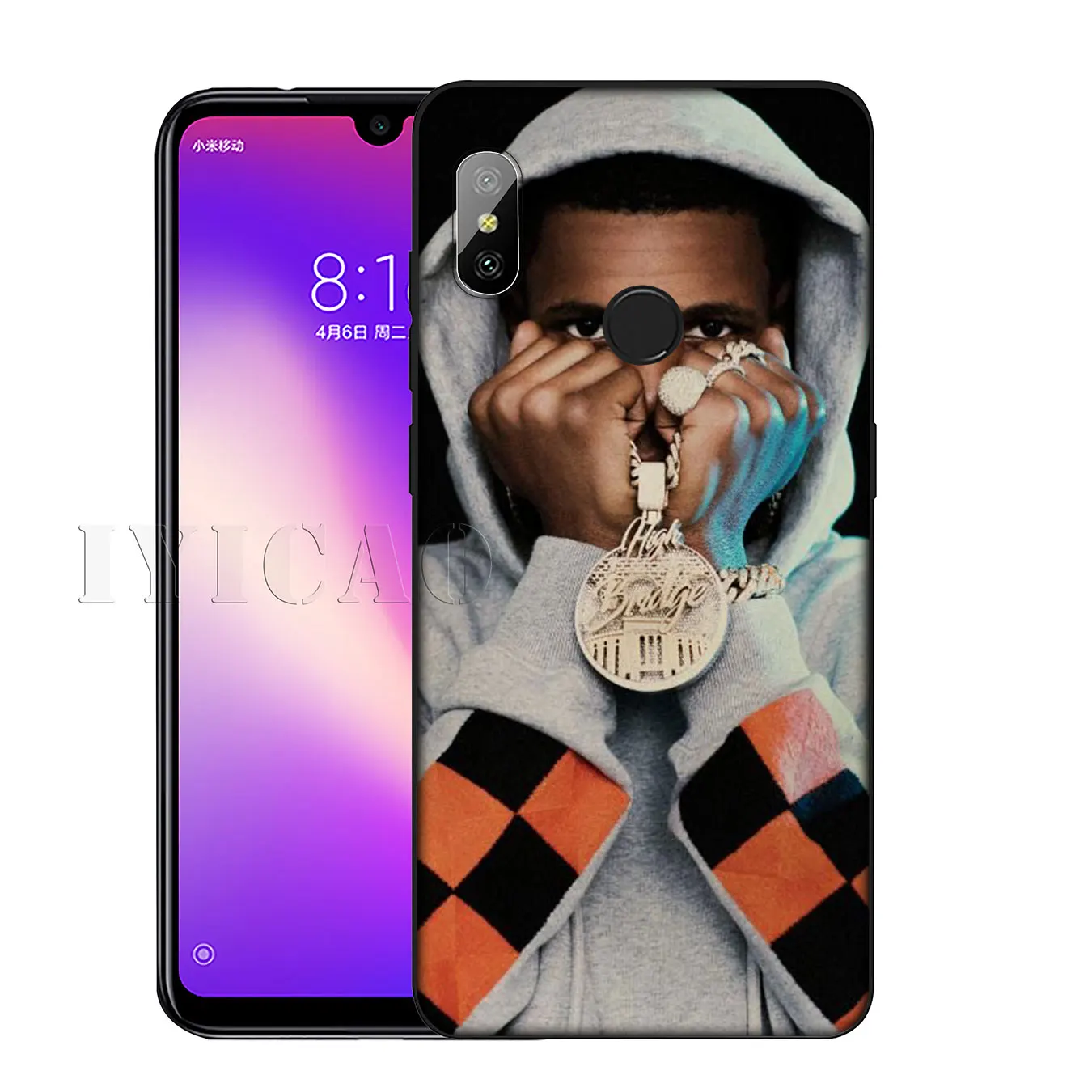 IYICAO A Boogie Wit da Мягкий силиконовый чехол с капюшоном для телефона Xiaomi Redmi K30 K20 8A 7A 6A 5A
