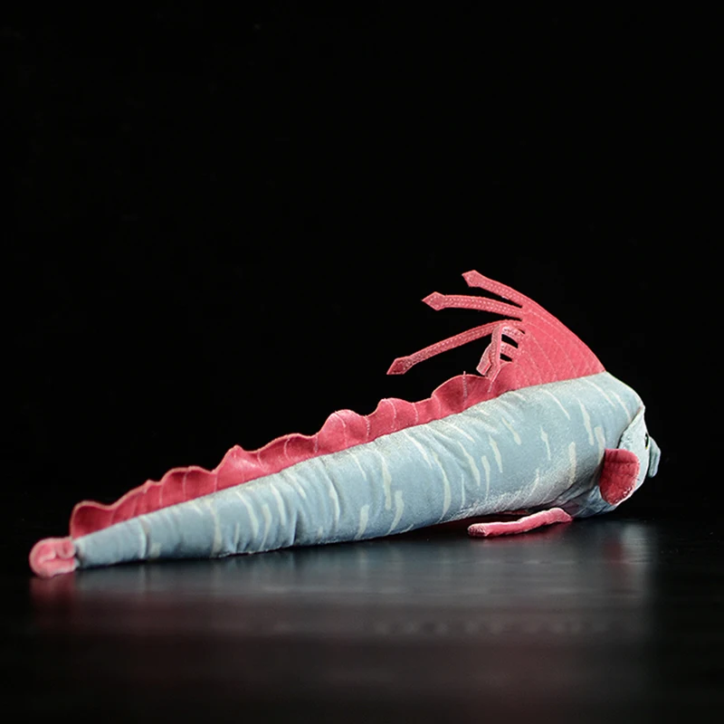 56 см реальные Oarfish милые набивные игрушки супер мягкая лента рыбка Моделирование Плюшевые игрушки морские игрушки для животных для детей подарки на день рождения