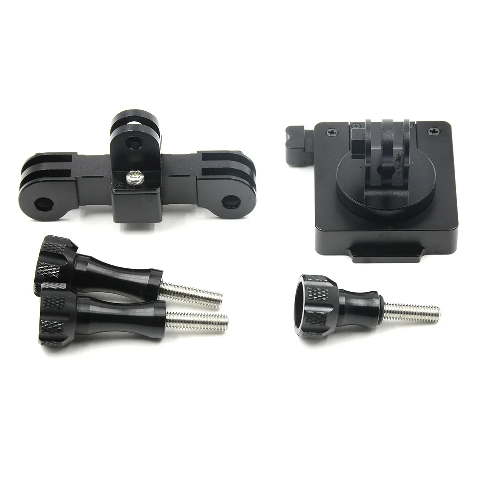 Алюминиевый кронштейн CNC + многофункциональный адаптер винты для шлема Gopro7 6 5 3 4