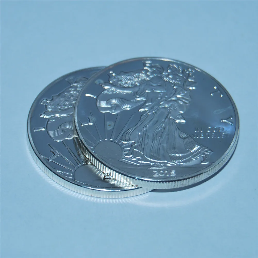 

New design 2015 1 oz Silver American Eagle Brilliant Coin $1 Coin 50pcs/lot DHL free shipping