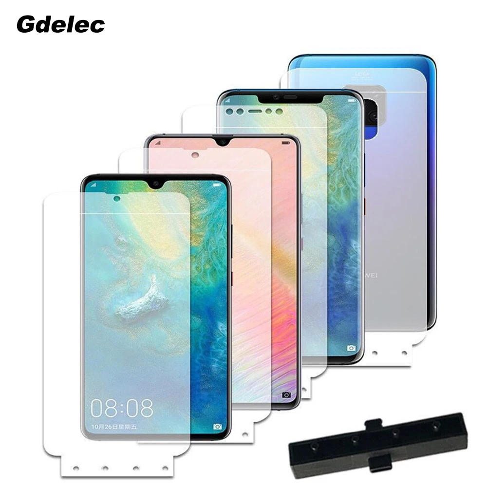 Мягкая Гидрогелевая пленка Gdelec Nano для Huawei Mate 20 Pro Lite 20X 10 защита экрана из