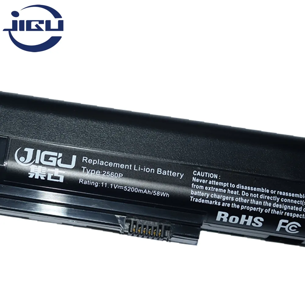 Аккумулятор JIGU для ноутбука Hp EliteBook 2560p 2570P p с аккумулятором ноутбуков |