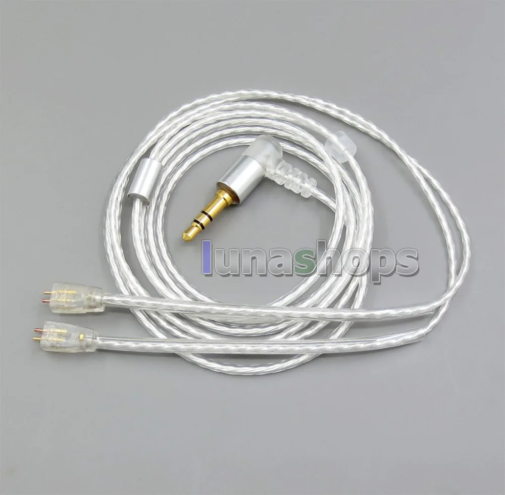 Посеребренный ПВХ кабель GY Seiris OCC длиной 1 2 м для Ultimate Ears UE TF10 TripleFi 15vm m Audio LN005896|cable