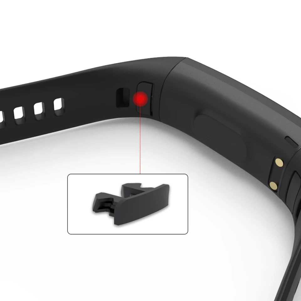 Mijobs 3 шт. фиксатор держатель для Honor Band 4 Ремешок Браслет для huawei Honor Band 4 Смарт часы браслет аксессуары