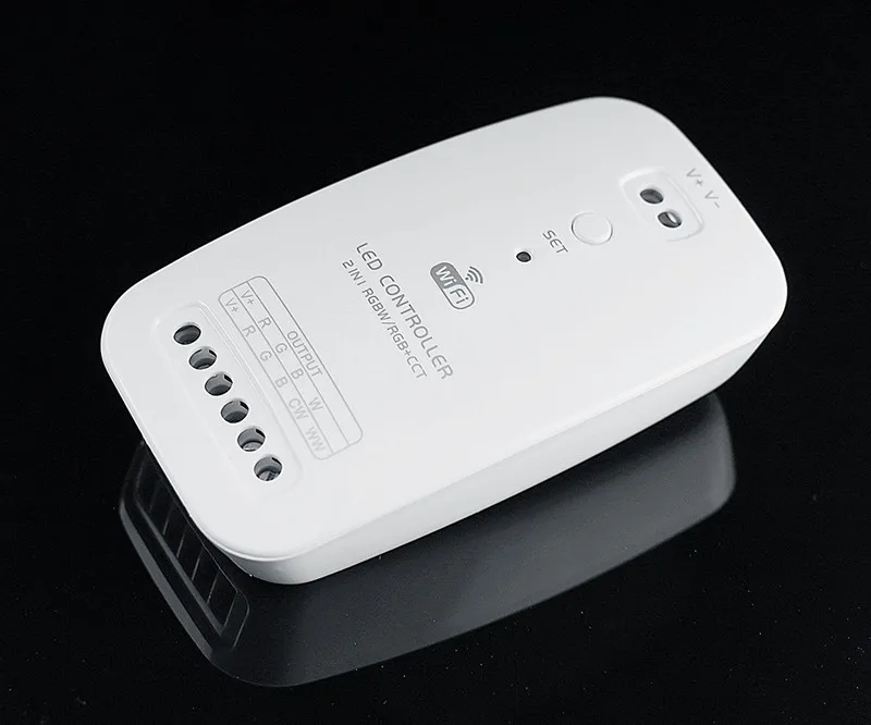 RGBW RGB + CCT 2 в 1 smart LED Wifi контроллер полосы света совместим с Alexa Assistant для системы iOS