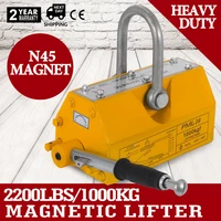 1000kg permanent magnet lifter magnetic lifting hoist