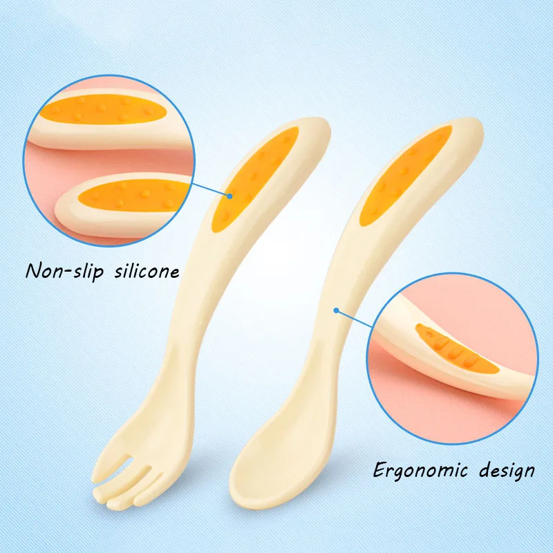Детская столовая посуда набор ложек для младенцев детская кормления