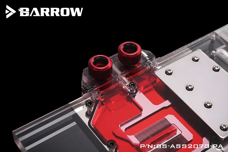 BARROW водяной блок для ASUS ROG STRIX RTX2070 8G GAMING / A8G O8G GAMING/Поддержка оригинальной задней