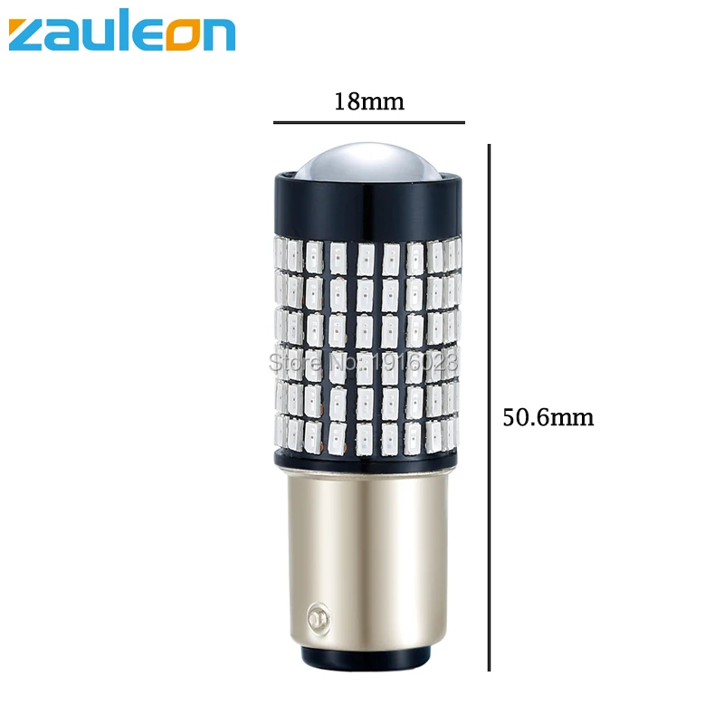 Zauleon 2 Шт 1157 P21/5 Вт BAY15D красный задний светильник светодиодный стробоскоп задний тормоз Стоп светодиодный автомобильный светильник