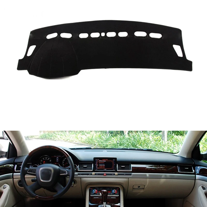 Для AUDI A8 2004 2005 2006 2007-2017 коврик для приборной панели Защитная Накладка на подушку