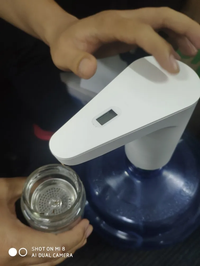 XIAOMI автоматический Перезаряжаемый USB мини сенсорный выключатель водяной насос беспроводной Электрический диспенсер с TDS тестовое устройство для откачки воды