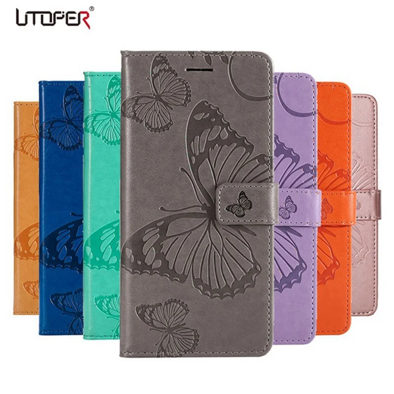 UTOPER для Oppo F5 чехол OPPO кошелек Case Роскошные искусственная кожа флип Капа крышка