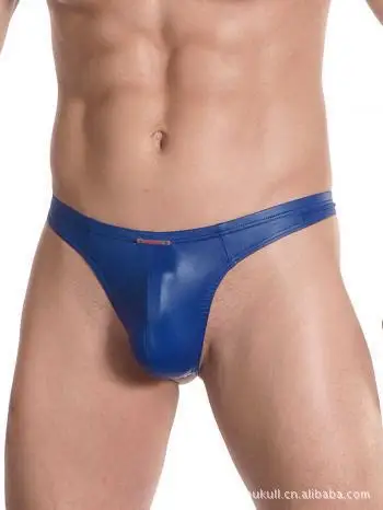 brand Man underwear men jockstrap shorts the briefs leather sexy sac gay lingerie bulge |