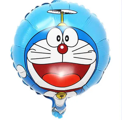 KUAWANLE 30 шт./лот 18 дюймов мультяшный шар Doraemon игрушки фольгированные гелиевые шары