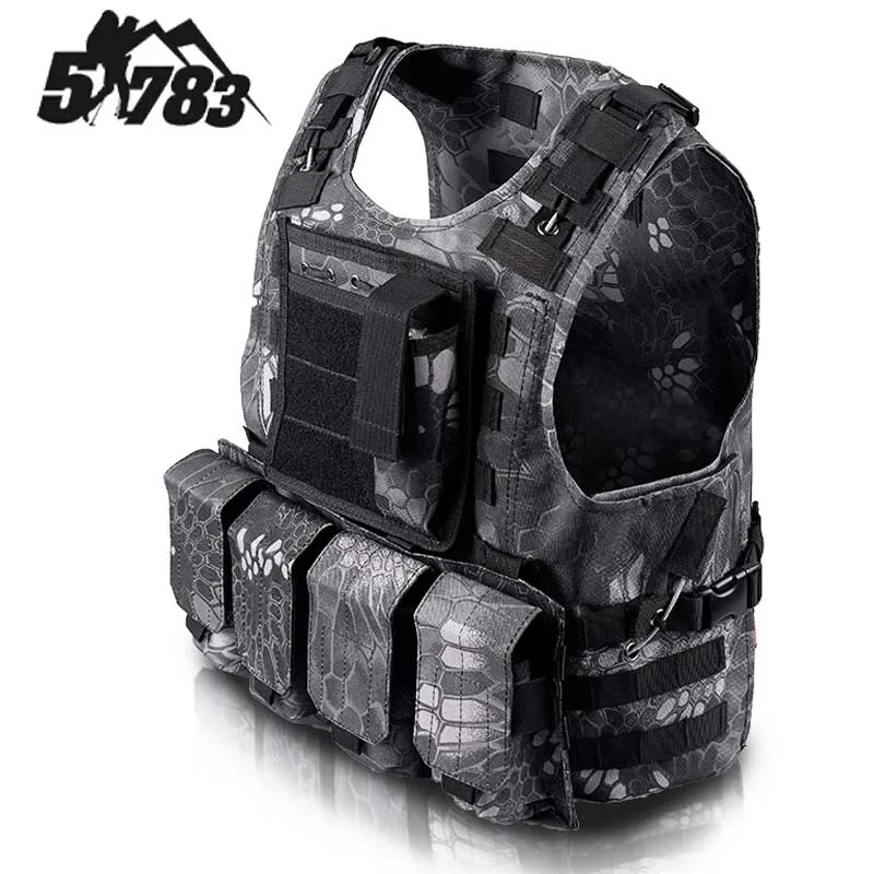 51783 Brand FSBE Vest Hunting Army CS Paintball Go Airsoft Tactical Military Molle Combat Assault Carrier Vest Colete tatico