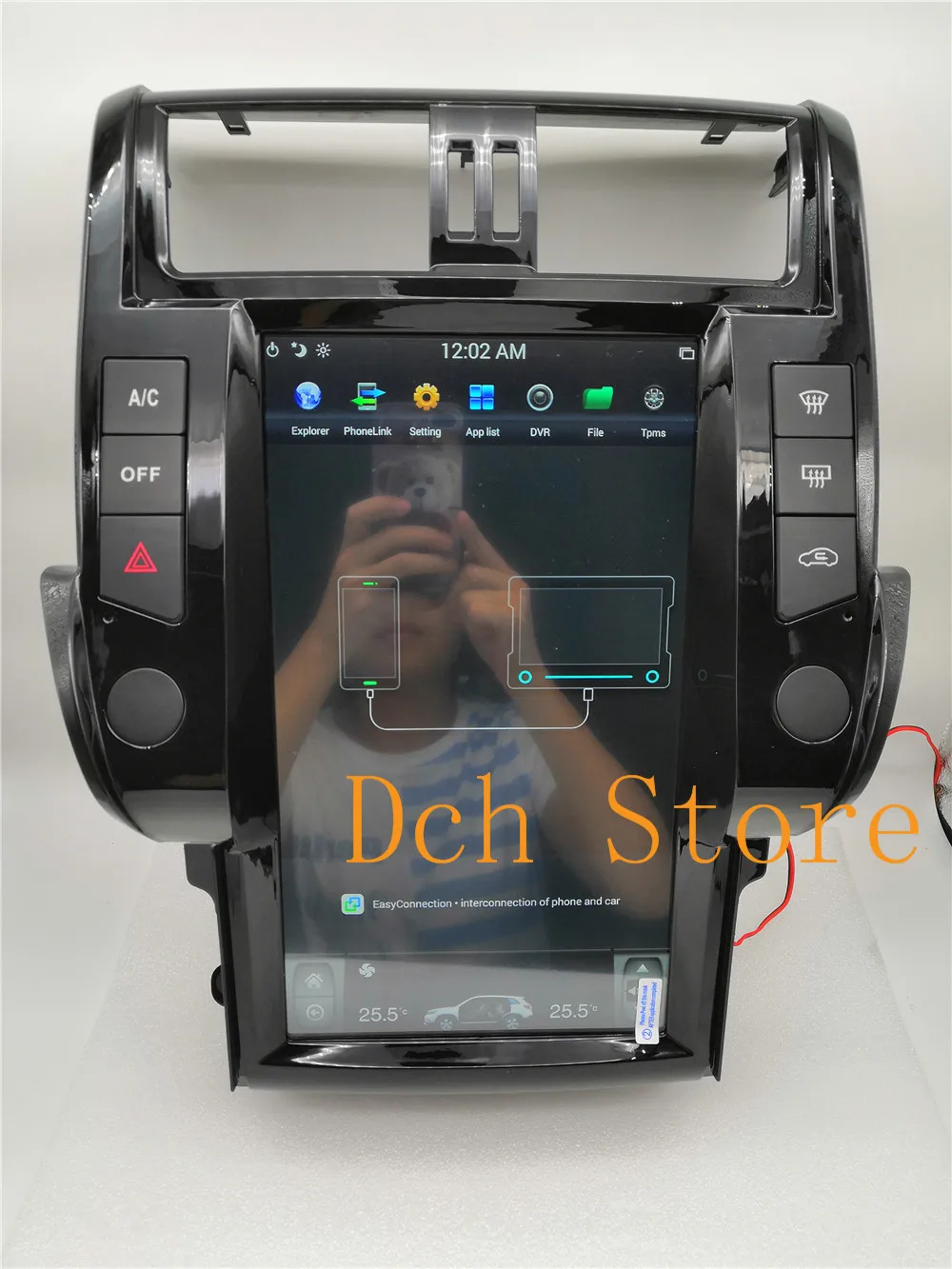 13,6 ''Tesla стиль Android 8,1 автомобильный dvd-плеер для Toyota Land Cruiser Prado 150 2010 2011 2012 2013 поддержка amplify 360 камера