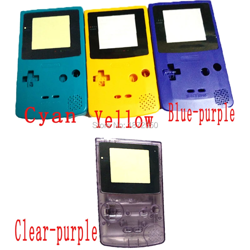 Лидер продаж пластиковый корпус Glayme для GBCNintendo GameBoy цветной четыре цвета выбор