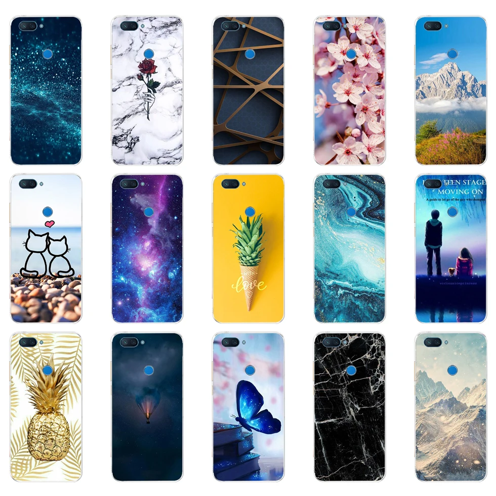 Силиконовый чехол N для Xiaomi mi 8 LITE 6 26 дюймов ТПУ lite задняя крышка сумка|Бамперы| |