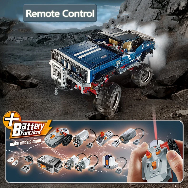 В наличии 20011 Technic серия с дистанционным управлением для внедорожников 1605 шт.