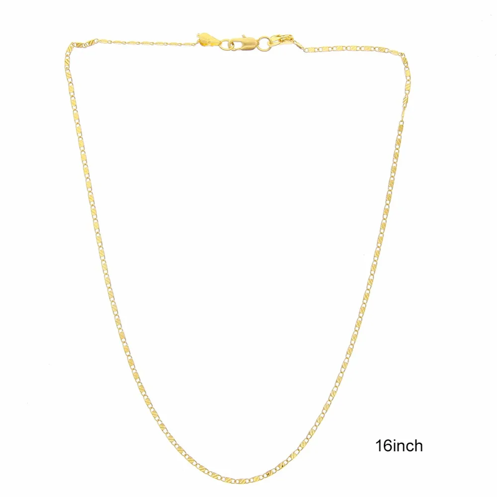 1 шт. модное изысканное золотое ожерелье Длинная подвеска цепочка 16 30 дюймов для