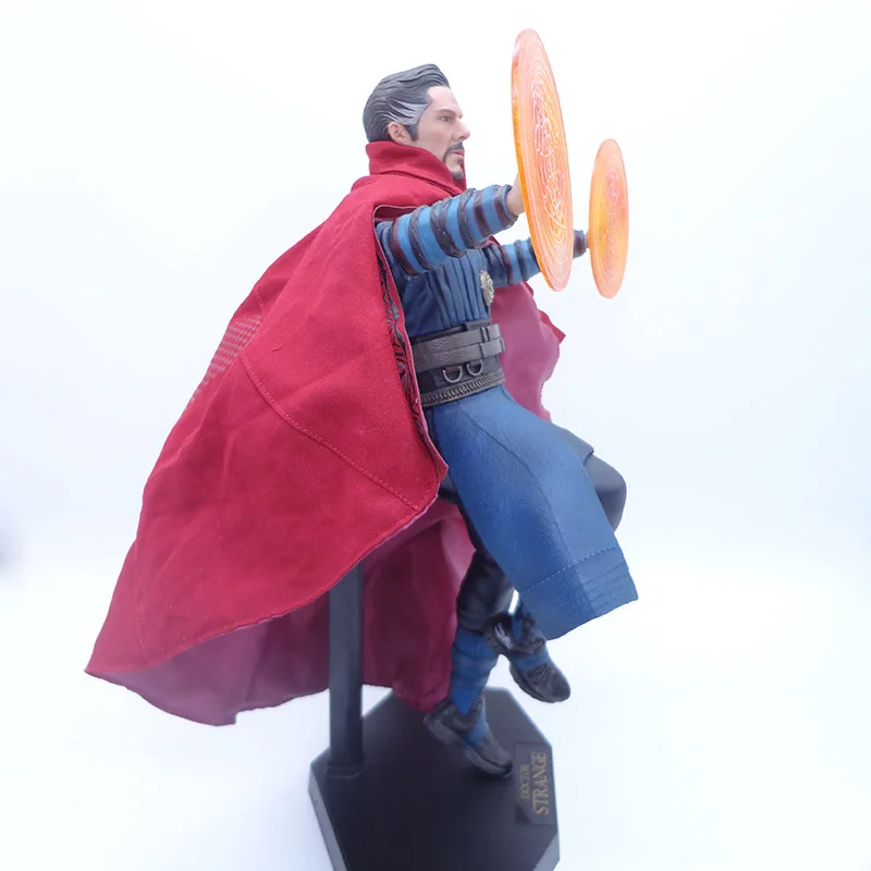 Доктор Стрэндж Сумасшедшие игрушки фигурка 1/6 масштаб окрашенная фигурка Боевая версия Доктор Стрэндж статуя ПВХ фигурка аниме
