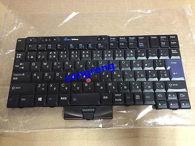 Японская раскладка клавиатуры JP для Thinkpad T410 T420 T410S T510 X220 FRU 45N2242 45N2102