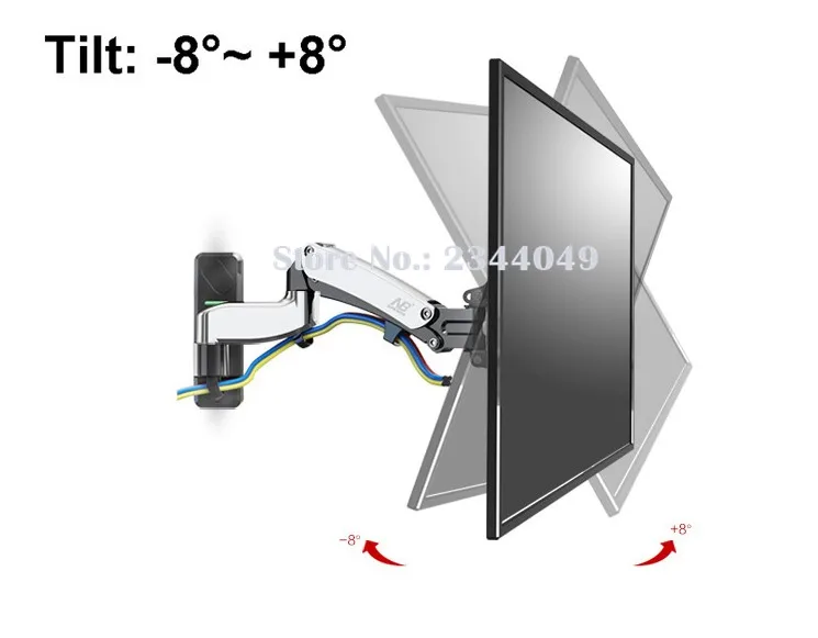 Газовая пружина NB F500 50 60 дюймов LED ТВ настенное крепление держатель монитора