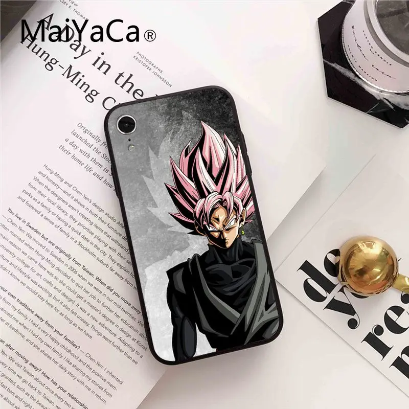 Роскошный чехол для телефона MaiYaCa Dragon Ball z Goku DragonBall разных цветов iPhone 8 7 6 6S Plus 5 5S SE XR