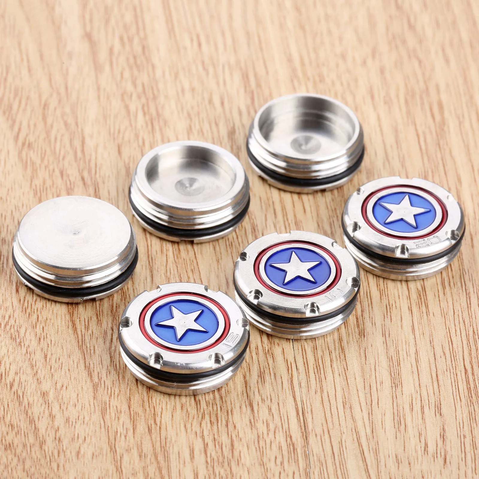 1 пара(2 шт.) клюшка для клюшек для гольфа captain america Star Shield вес s для Titleist Scotty Cameron Kombi Putter 10 г/15 г/20 г