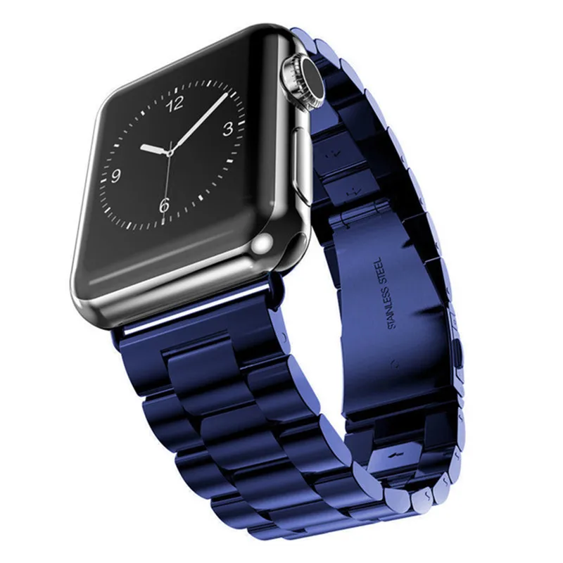 Ремешок для Apple watch 42mm 38 мм iwatch 4 3 2 1 нержавеющая сталь наручные часы Ссылка Браслет