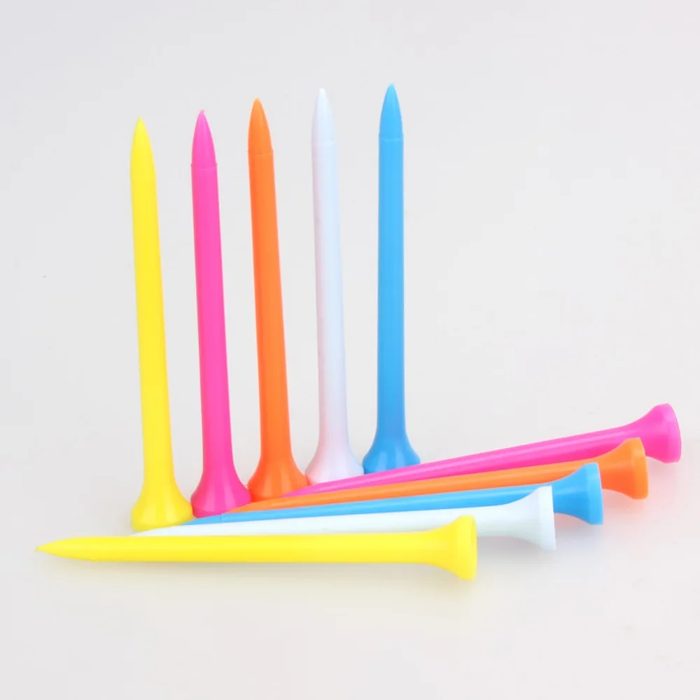 100 шт. разноцветные пластиковые футболки для гольфа 82 мм|accessories speaker|accessories