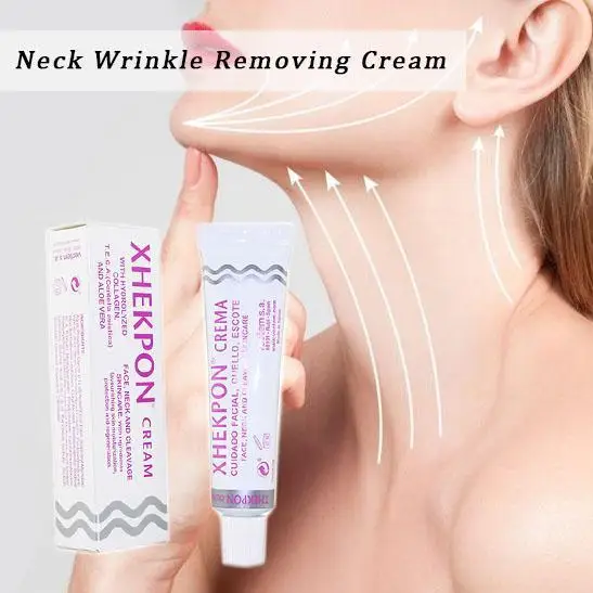 Xhekpon Cream Face and Neck Wrinkle Removing Line Erasing Smooth Skin Anti aging Whitening 40ml | Красота и здоровье
