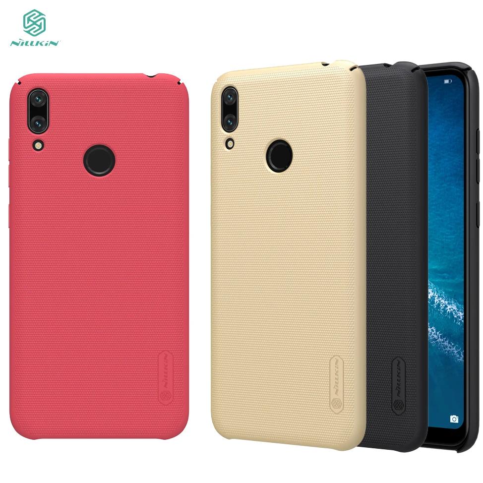 Для Huawei y7 2019/y7 prime 2019 чехол NILLKIN облегающие чехлы для Супер Матовый экран