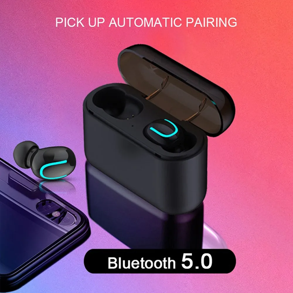 Bluetooth 5 0 наушники TWS беспроводные Blutooth Handsfree гарнитура спортивные игровая телефон