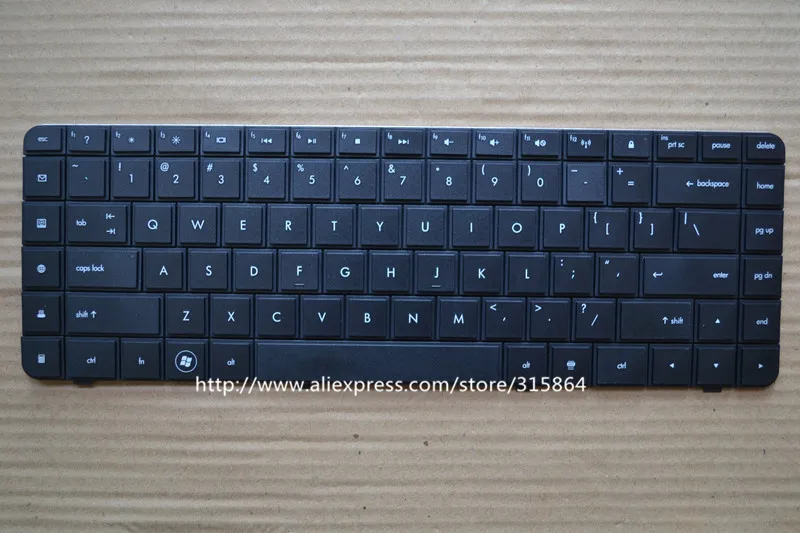 

Новая английская клавиатура для ноутбука HP CQ62 G62 CQ56, Черная