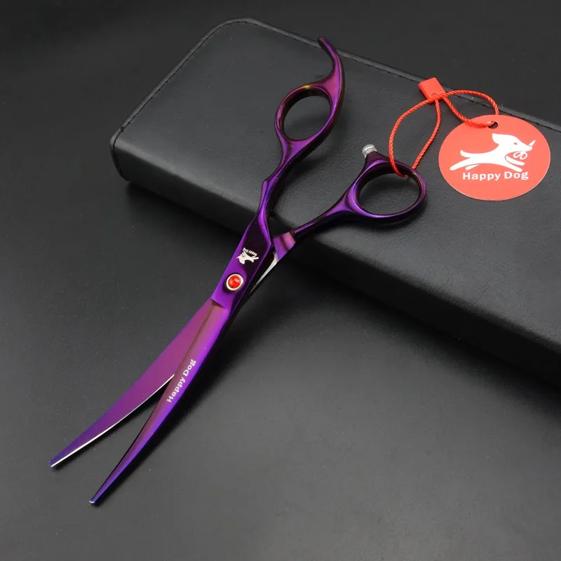7-дюймовые профессиональные ножницы для груминга домашних животных прямые