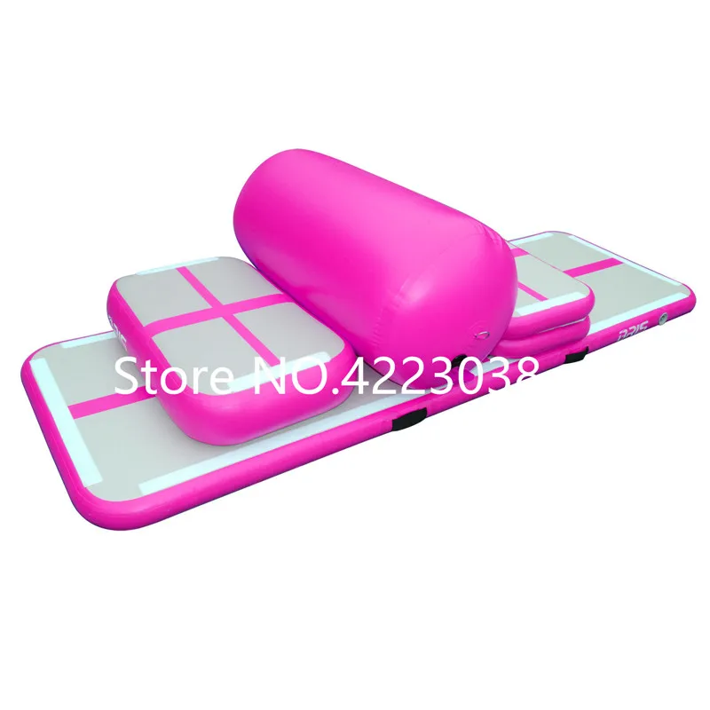 Цена Бесплатная доставка, набор (6 шт.), воздушный герметичный надувной воздушный трек DWF для продажи, надувной воздушный гимнастический воздушны...