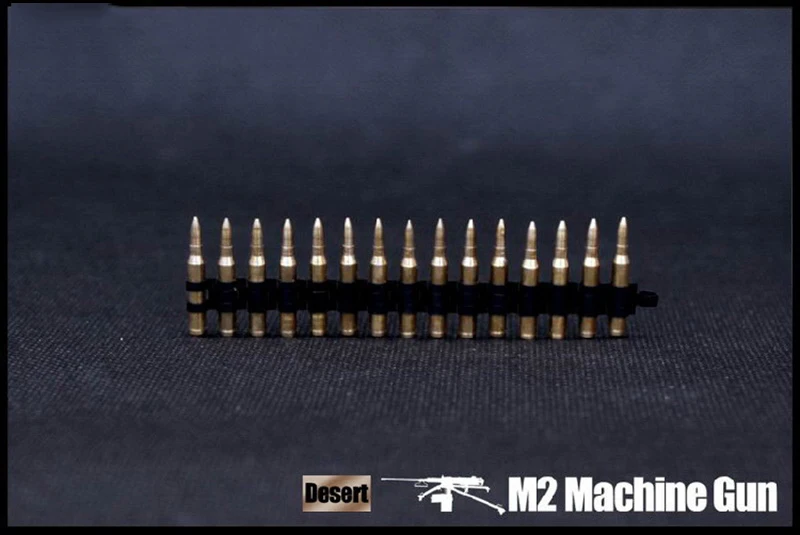 1/6 фигурка солдата сцены аксессуары M2 Браунинг пулемет модель ZY8031 черный/пустыня