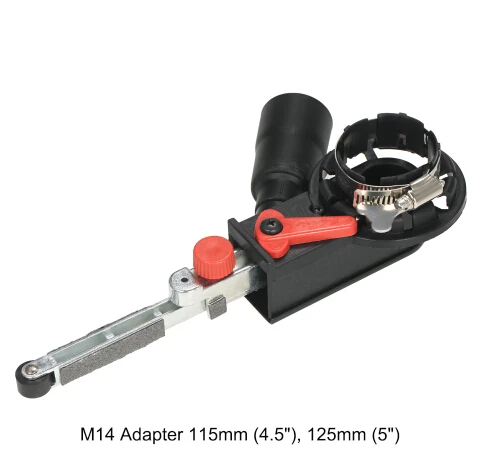 Adapter M14 Шлифовальный станок шлифовальный ремень адаптер головка преобразования M10/M14 электрический угловой шлифовальный станок Mayitr деревообрабатывающий шлифовальный электроинструмент - Цвет: Adapter M14