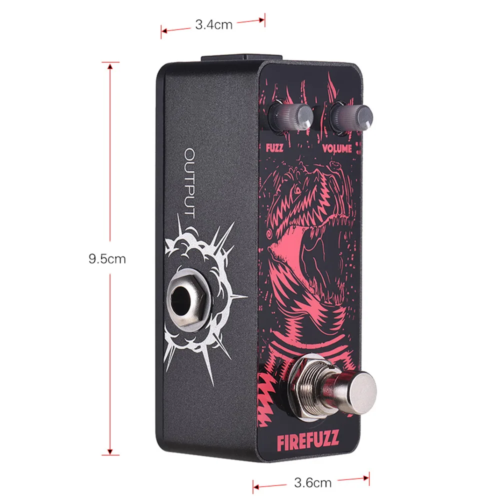HLBY-SWIFF AP04 FIREFUZZ Guitar Effect Pedal Analog Fuzz True Bypass Metal Shell Parts &amp Accessories | Спорт и развлечения